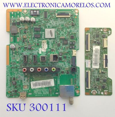 KIT DE TARJETAS PARA TV SAMSUNG / NUMERO DE PARTE MAIN BN94-08236W / BN41-02360B / BN97-09523B / BN9408236W / T-CON BN96-38630A / BN41-02111A / BN97-09030D / BN9638630A / PANEL CY-JJ032BGLV2H / MODELO UN32J525 / UN32J525DAFXZA TS01